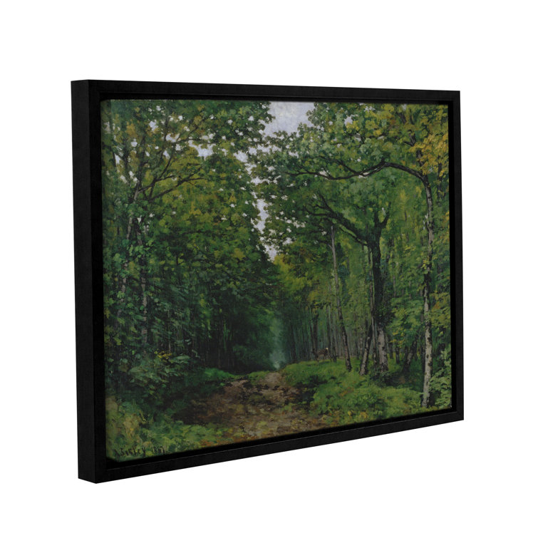 Alcott Hill® Reproduction d’art sur toile tendue, "the avenue of